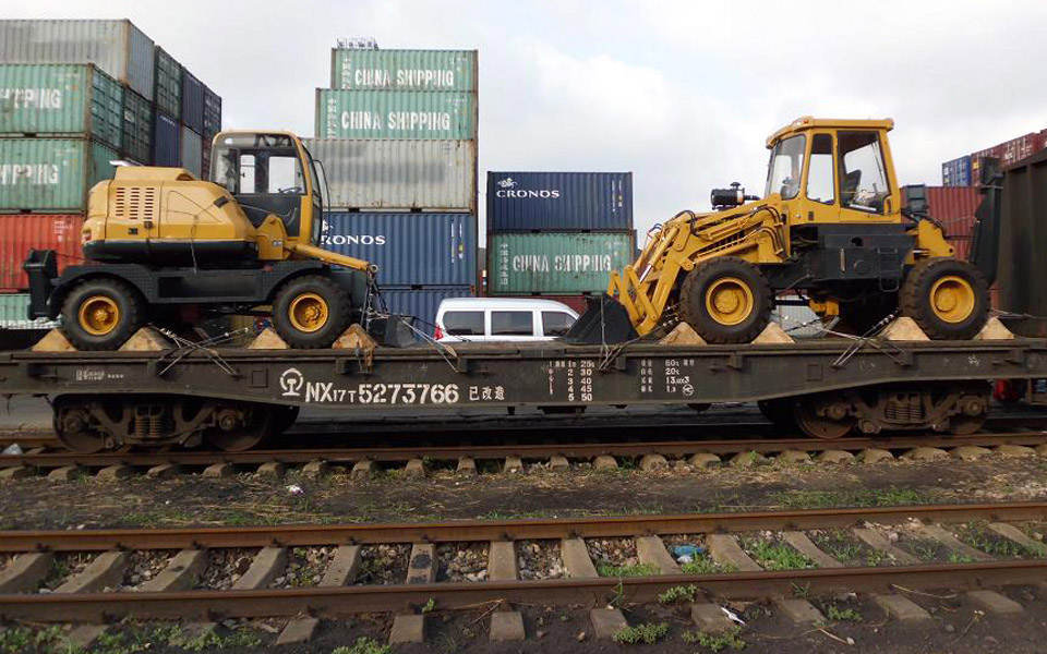 Reinforcement Example Of Weifang Wheel Excavator